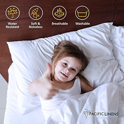 Pacific Linens King Size Pillow Protector 2 Pack 1
