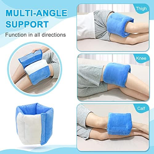 KAAMOS Knee Pillow for Side Sleepers with Adjustable Support