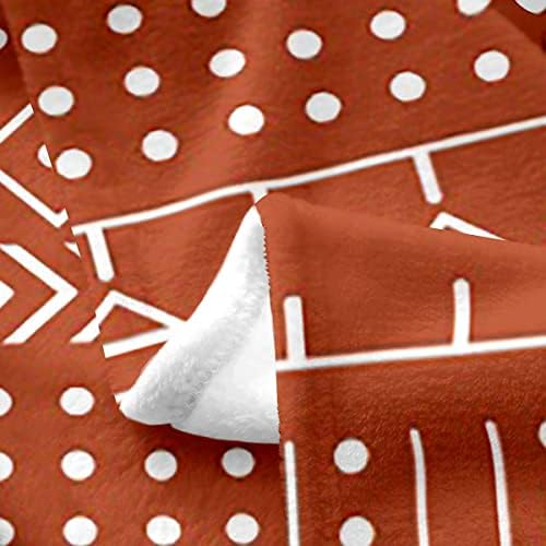 Feelyou Exotic Geometric Plush Throw Blanket 50x60