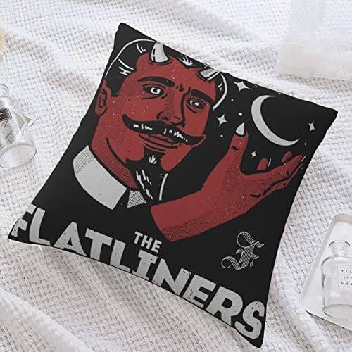 AMIOUDR 18x18 In Throw Pillow Cover with Hidden Zipper