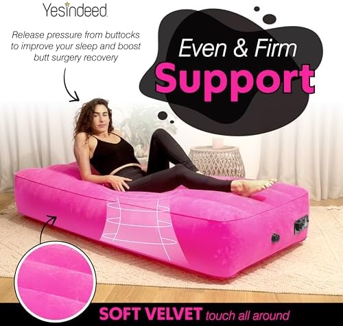 YESINDEED Upgraded BBL Bed with Hole and Pump