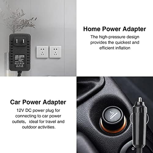 Bestrip Electric Air Pump with 3 Nozzles for Mattress Couch Pool