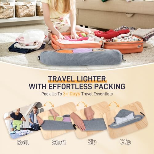 EZ4UVOY Stuffable Hood Pillow for Travel