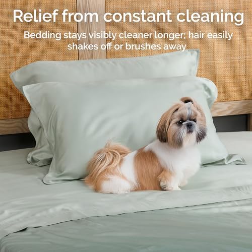 Bamtek Cooling Bamboo Pillowcases Queen Size Set of 2