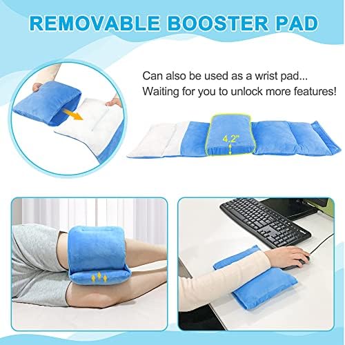 KAAMOS Knee Pillow for Side Sleepers with Adjustable Support