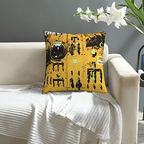 AMIOUDR 18x18 Inch Throw Pillow Covers with Hidden Zipper
