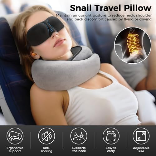 HiztoBlo Neck Pillow for Travel and Comfort