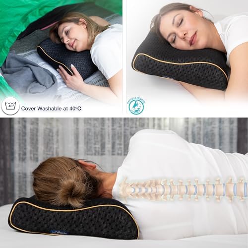 Travel Camping Memory Foam Pillow with Heat Regulation
