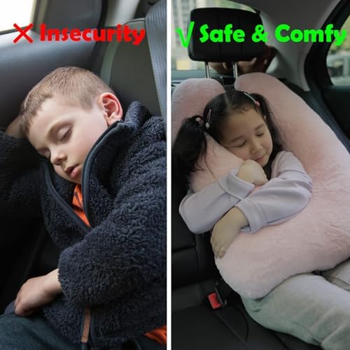 Atablyn Shoulder Wrap Travel Pillow for Car Train Bus and Home Use