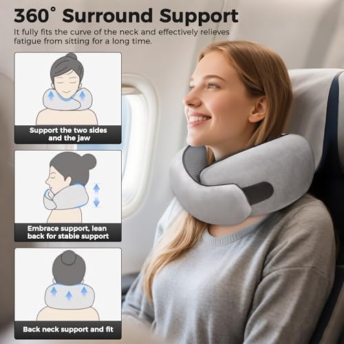 HiztoBlo Neck Pillow for Travel and Comfort