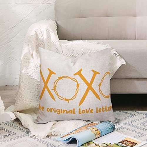BESTORLOVE Valentines Day Throw Pillow Cover 20x20in