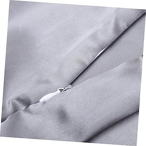 2PCS Cooling Pillow Covers with Zipper Breathable Polyester for Comfortable Sleep