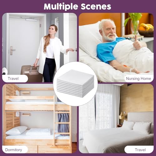 Shimeyao 12 Pcs Zippered Pillow Protectors Bulk Standard Size