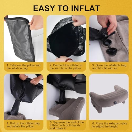Xaninp Reading Pillow for Gaming and Bed