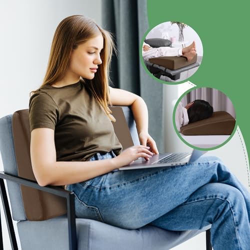 BALAPET Recliner Leg Pillow with Memory Foam and Adjustable Straps