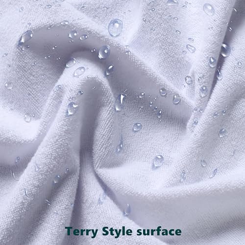Zaizaihome Waterproof Pillow Protectors 2 Pack