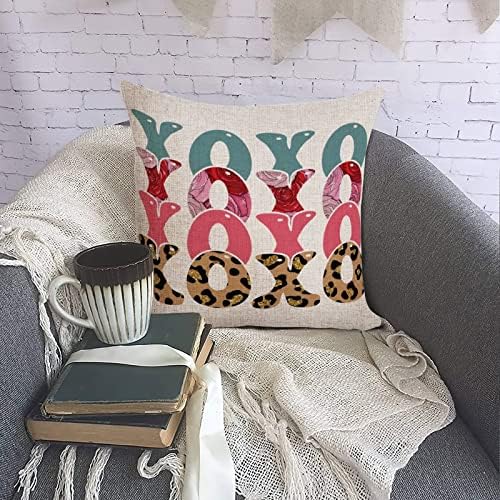 BESTORLOVE XOXO Love You Pillow 20x20in