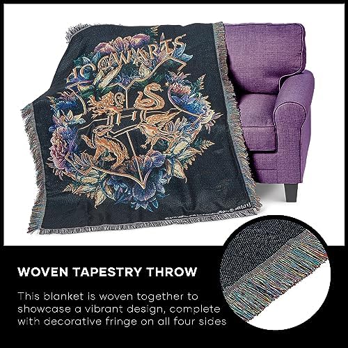 Northwest Woven Tapestry Throw Blanket - 48 x 60 School Foliage