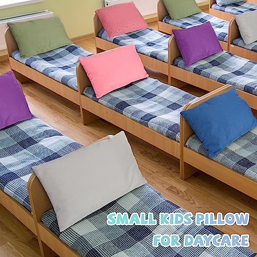 Kigley 12 Pack Mini Travel Pillows - Soft Cotton Portable Nap Pet Friendly