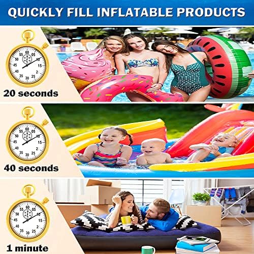FEIYUANDZ Electric Air Mattress Pump Portable