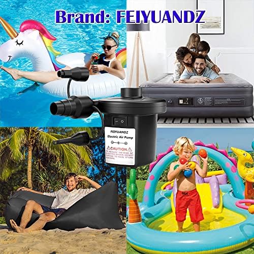 FEIYUANDZ Electric Air Mattress Pump Portable