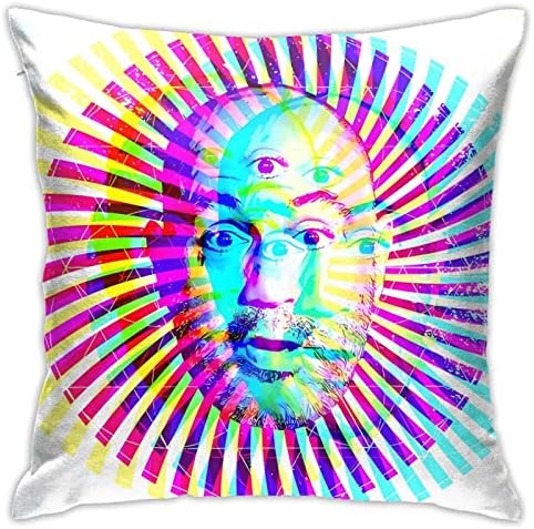 AMIOUDR Throw Pillow Covers 18x18 Square Pillowcase Bed Decor
